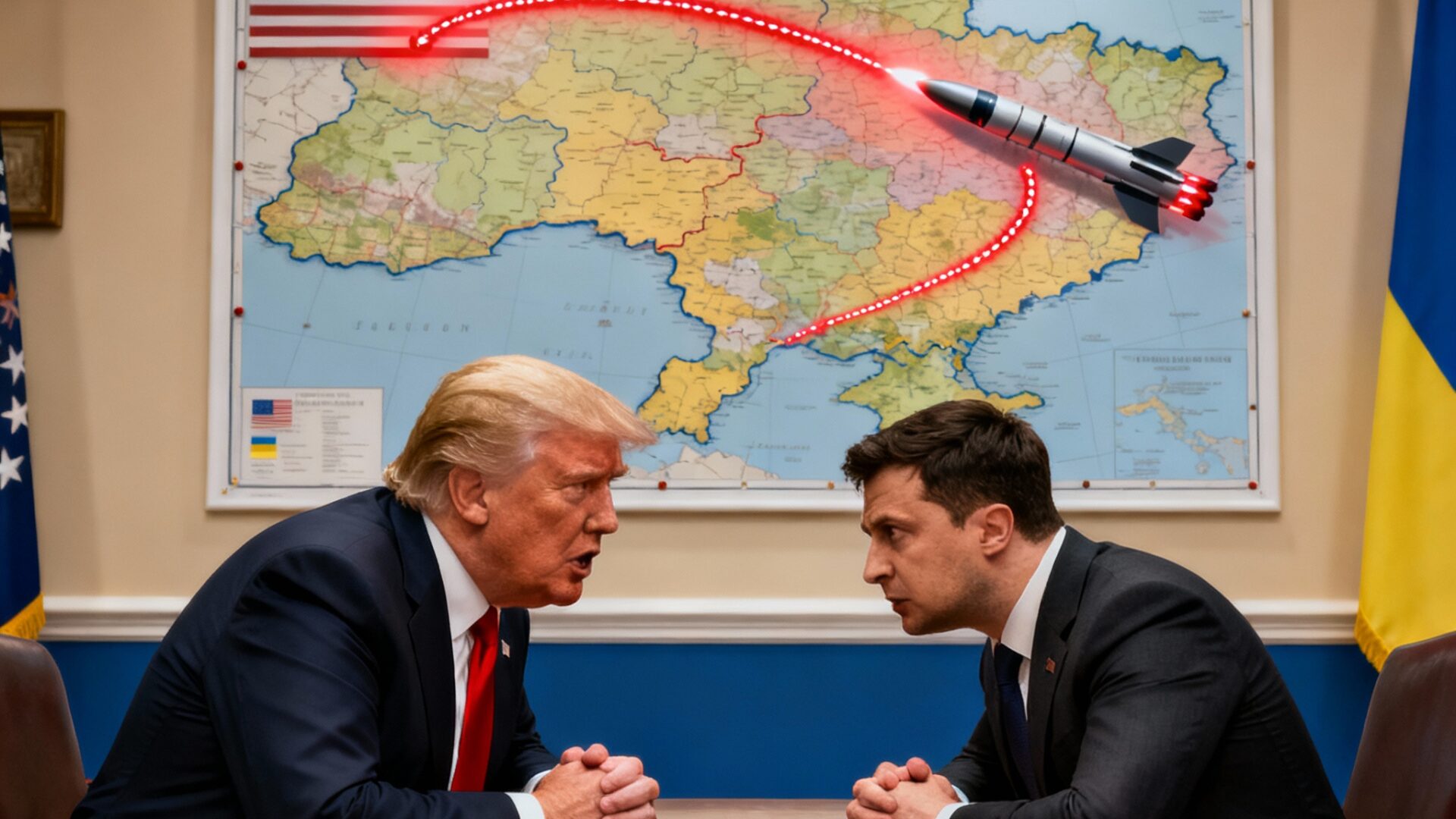 Zelensky Blasts Trump Over Tomahawk Snub