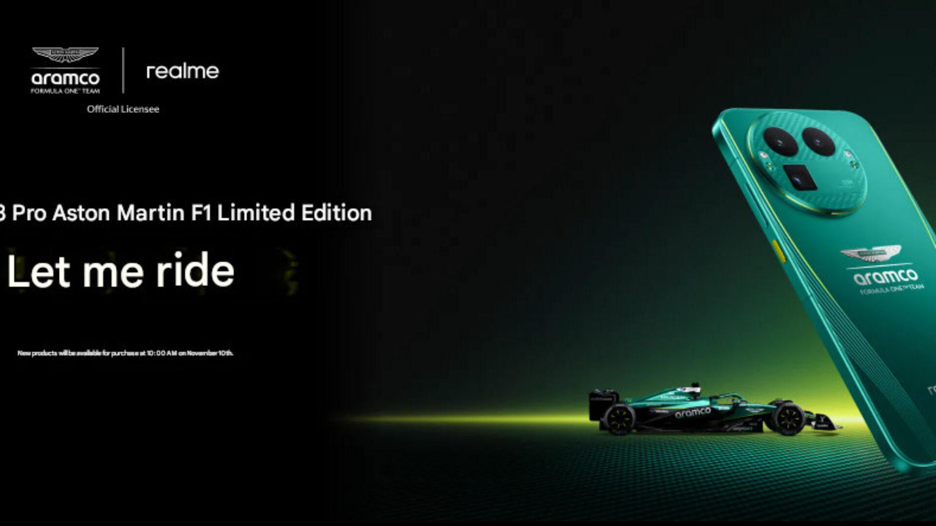 Realme GT 8 Pro Aston Martin F1